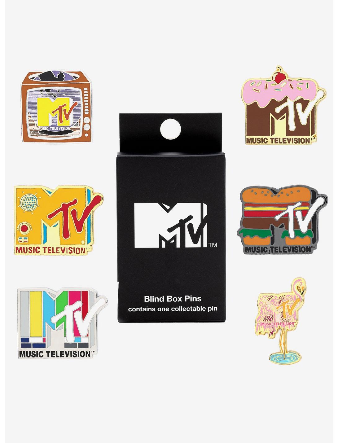 Loungefly MTV Logo Blind Box Enamel Pin, , hi-res
