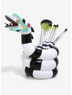 Loungefly Beetlejuice Sandworm Makeup Brush Set & Holder, , hi-res