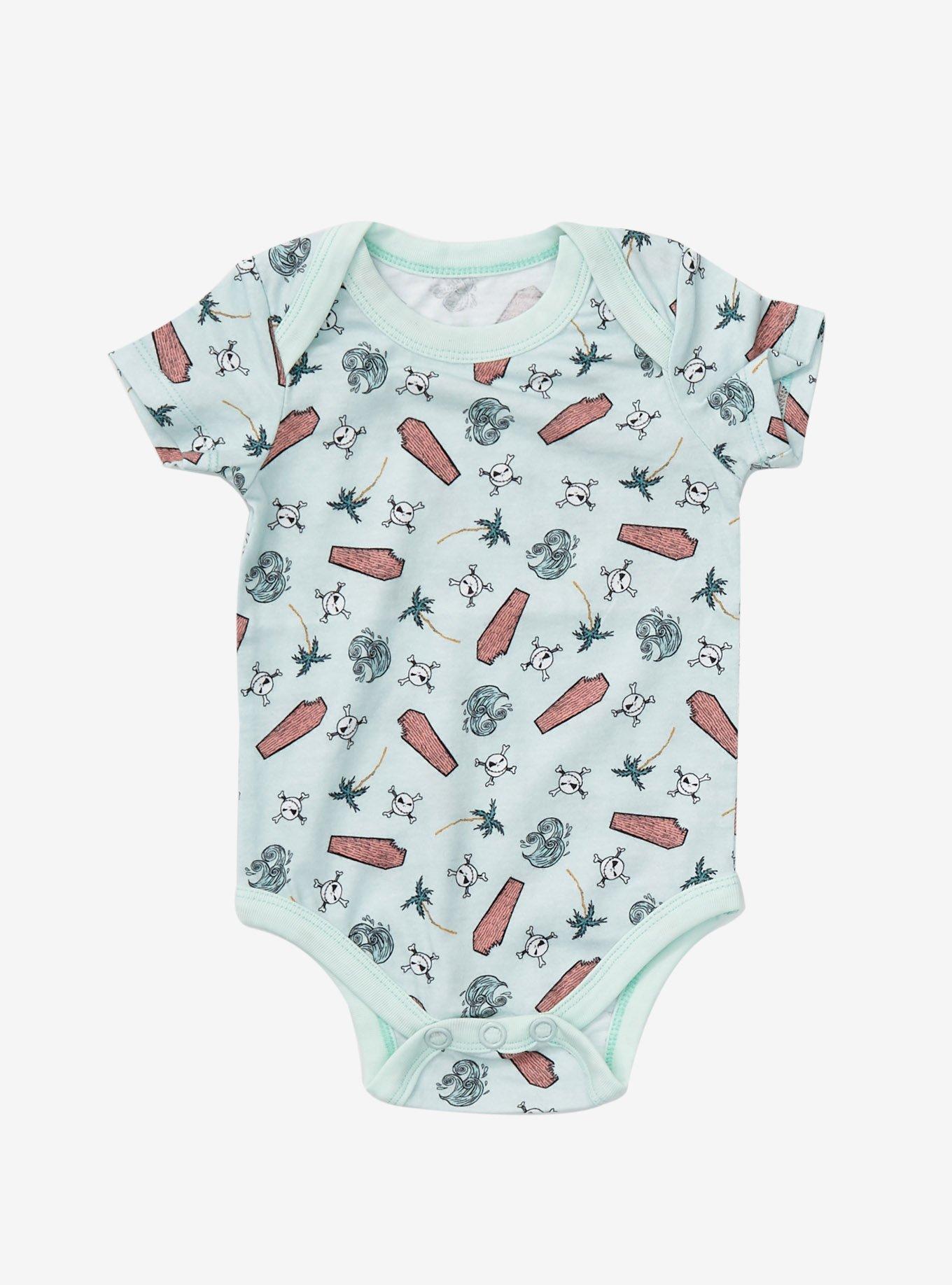 Our Universe Disney The Nightmare Before Christmas Jack Summer Infant One-Piece - BoxLunch Exclusive, BLACK, hi-res