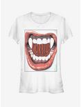 Marvel Morbius Teeth Girls T-Shirt, WHITE, hi-res