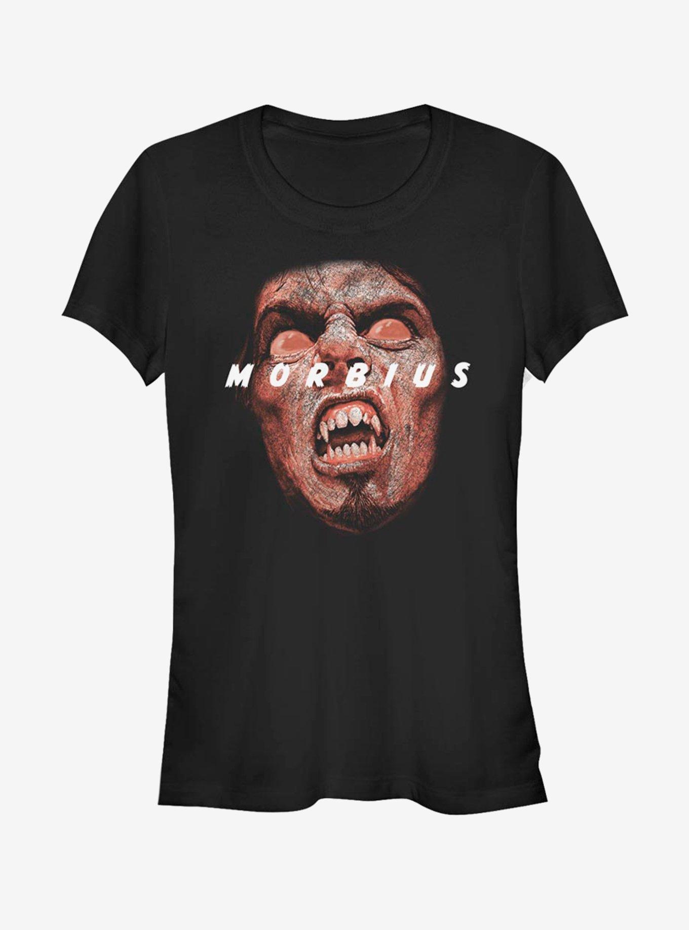 Marvel Morbius Face Girls T-Shirt, BLACK, hi-res