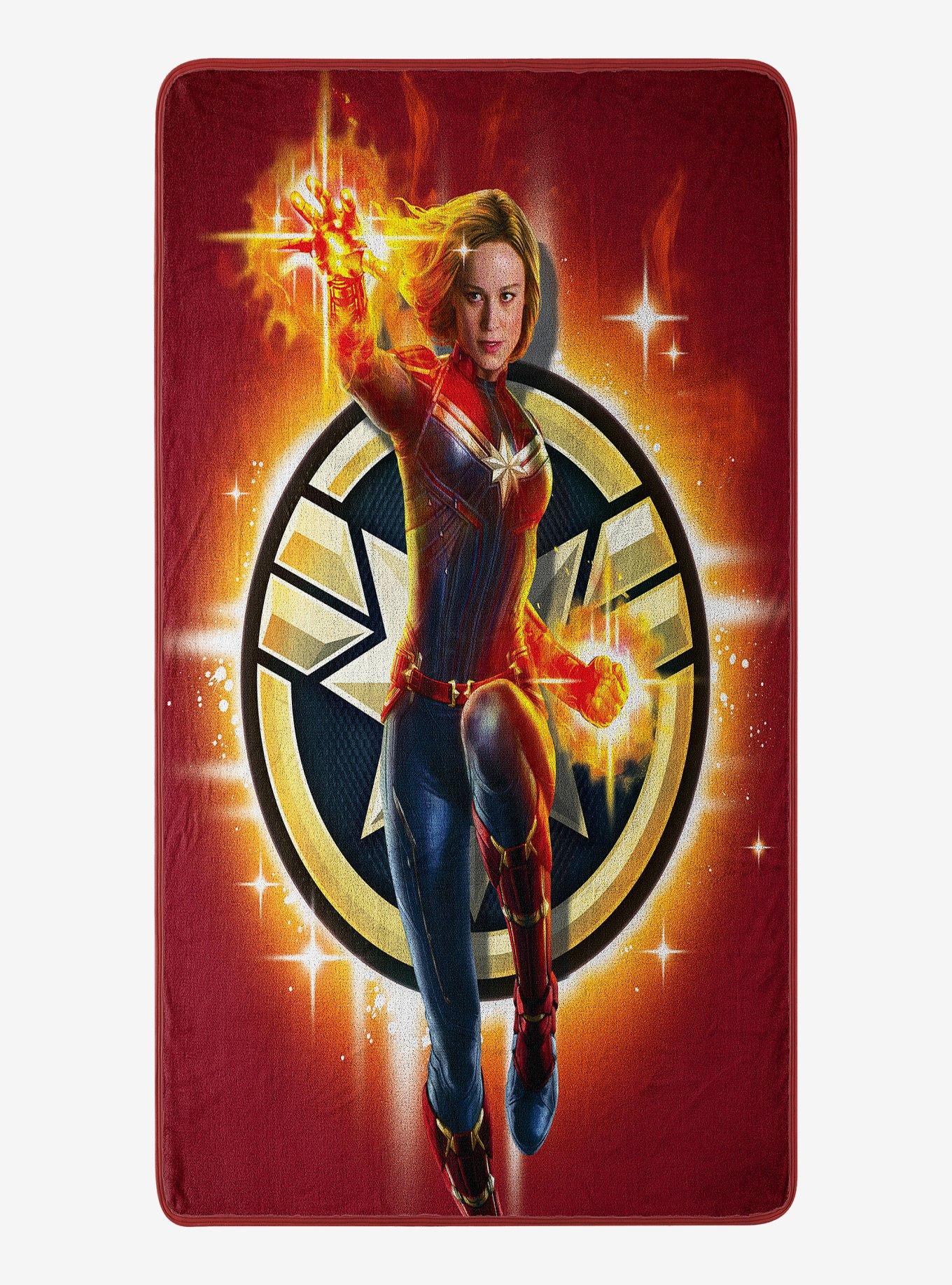Marvel Captain Marvel Supernatural Science Fleece, , hi-res