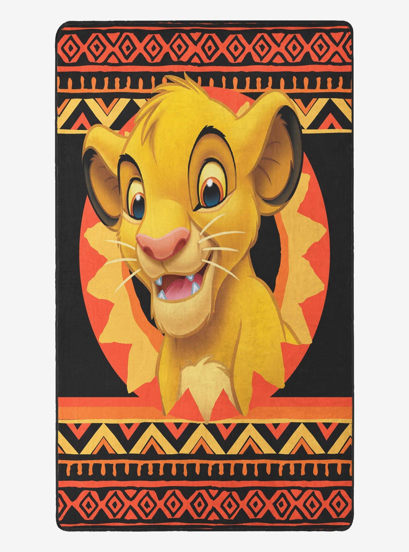 Disney The Lion King Simba Silk Touch Throw, , hi-res
