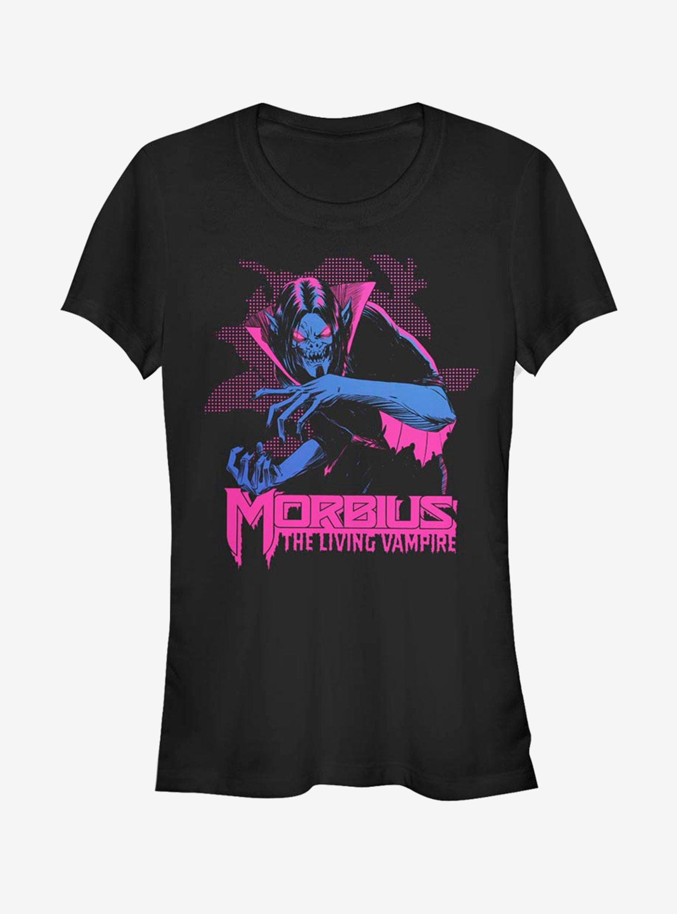 Marvel Morbius Neon Morbius Girls T-Shirt