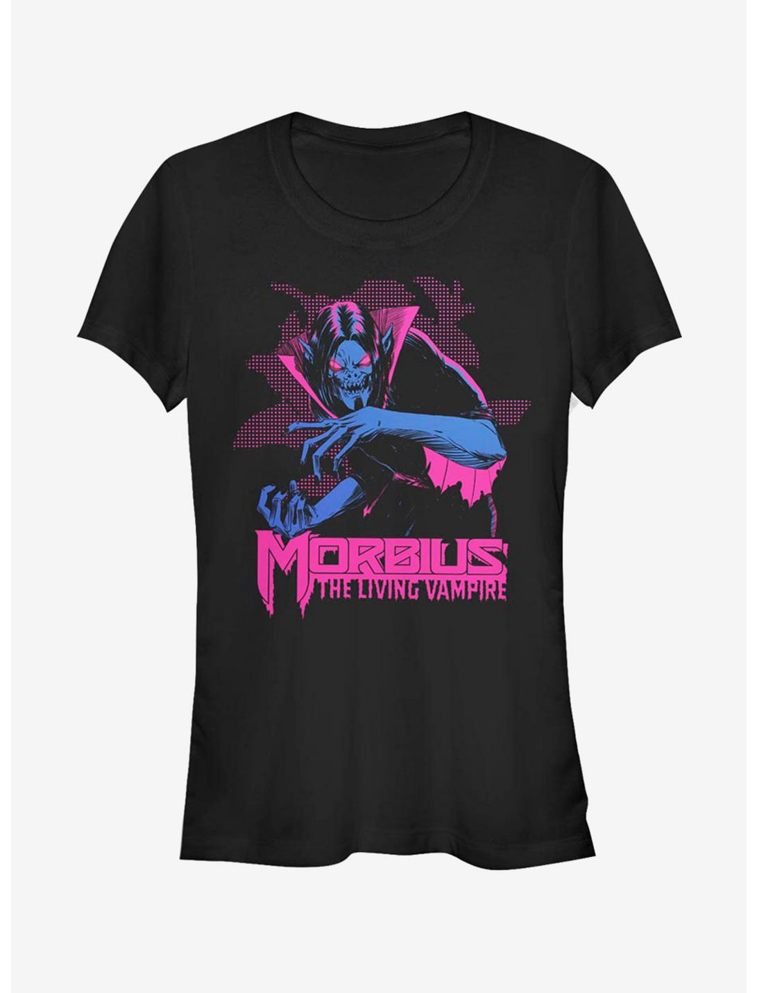 Marvel Morbius Neon Morbius Girls T-Shirt, BLACK, hi-res