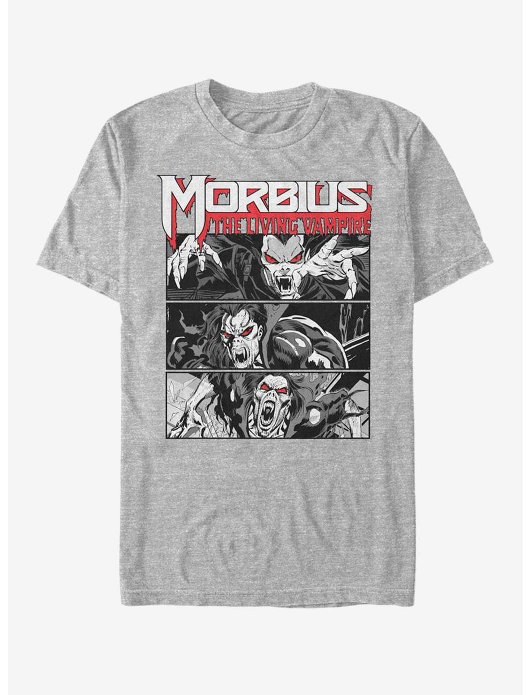 Marvel Morbius Panels T-Shirt, ATH HTR, hi-res