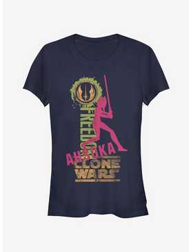 Star Wars The Clone Wars Freedom Ahsoka Girls T-Shirt, , hi-res