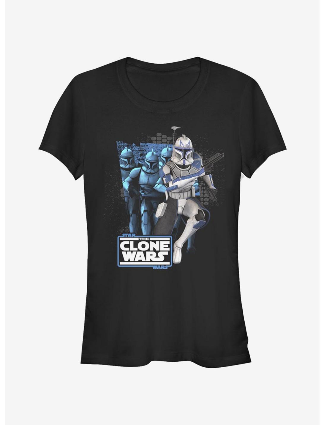 Star Wars The Clone Wars Rex Trooper Girls T-Shirt, BLACK, hi-res