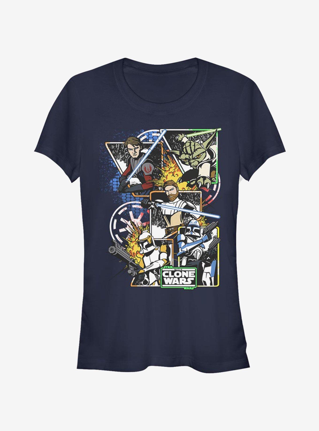 Star Wars The Clone Wars Royal Flush Girls T-Shirt, , hi-res