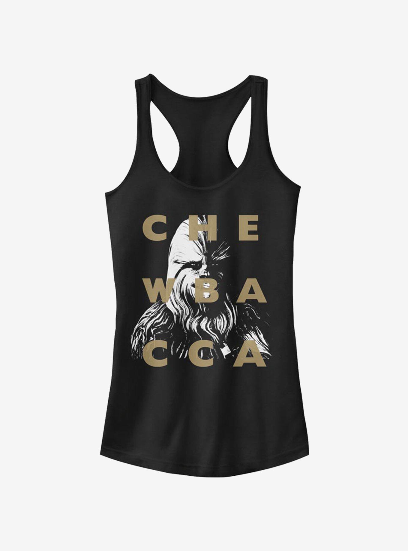 Star Wars The Clone Wars Chewy Text Girls Tank, , hi-res