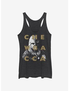 Star Wars The Clone Wars Chewy Text Girls Tank, , hi-res