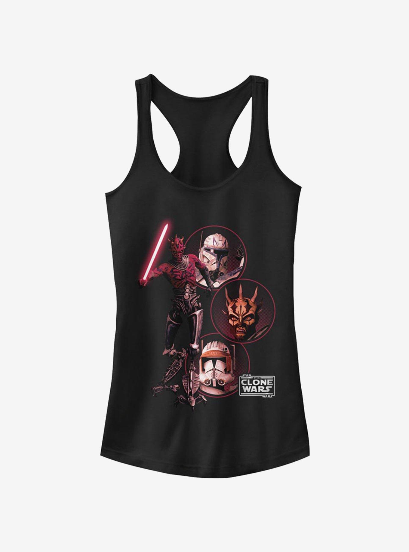 Star Wars The Clone Wars Darkside Group Girls Tank Top, , hi-res