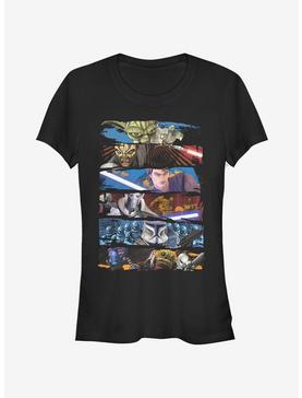 Star Wars The Clone Wars Face Off Girls T-Shirt, , hi-res