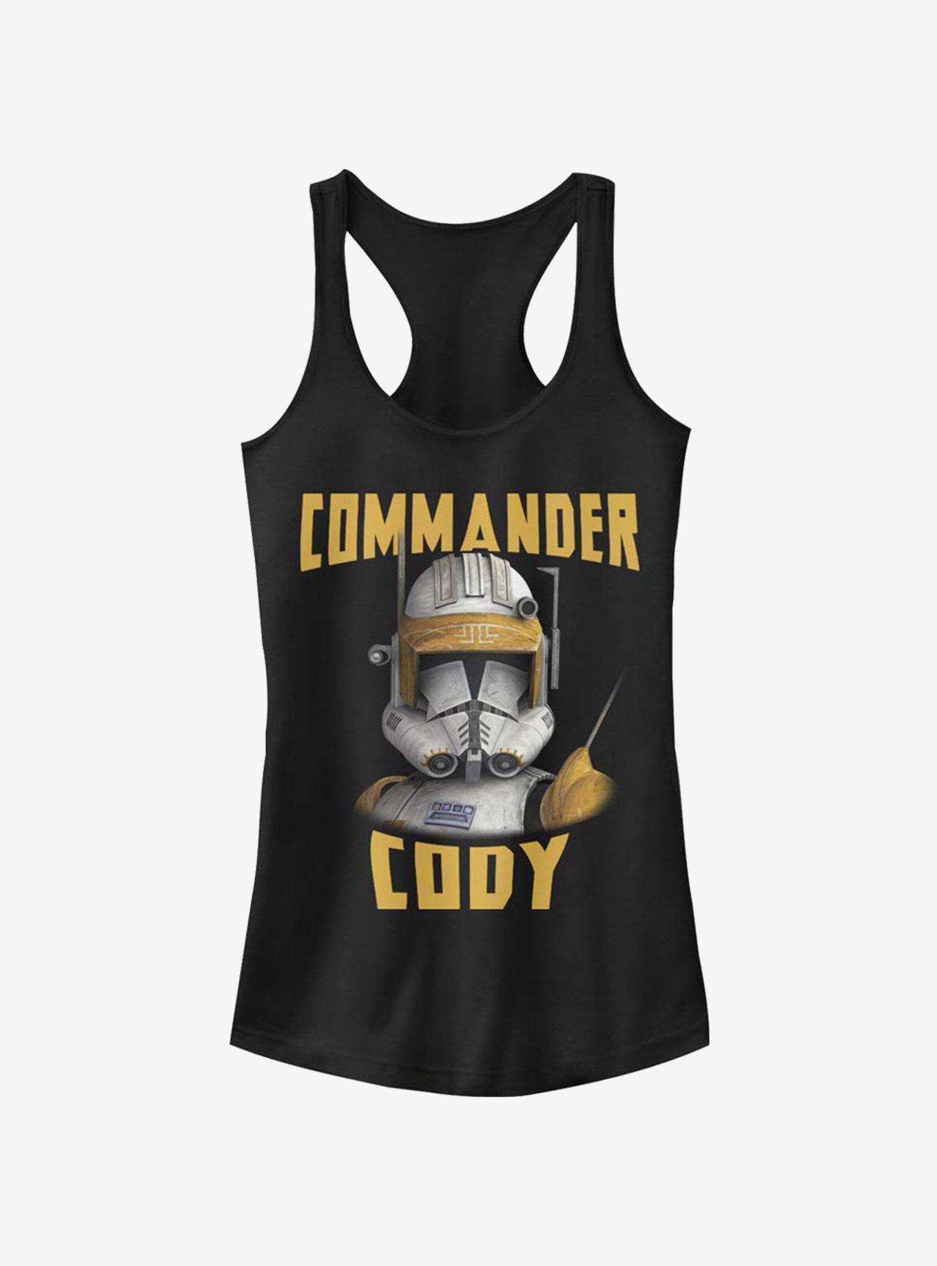 Star Wars The Clone Cody Face Girls Tank