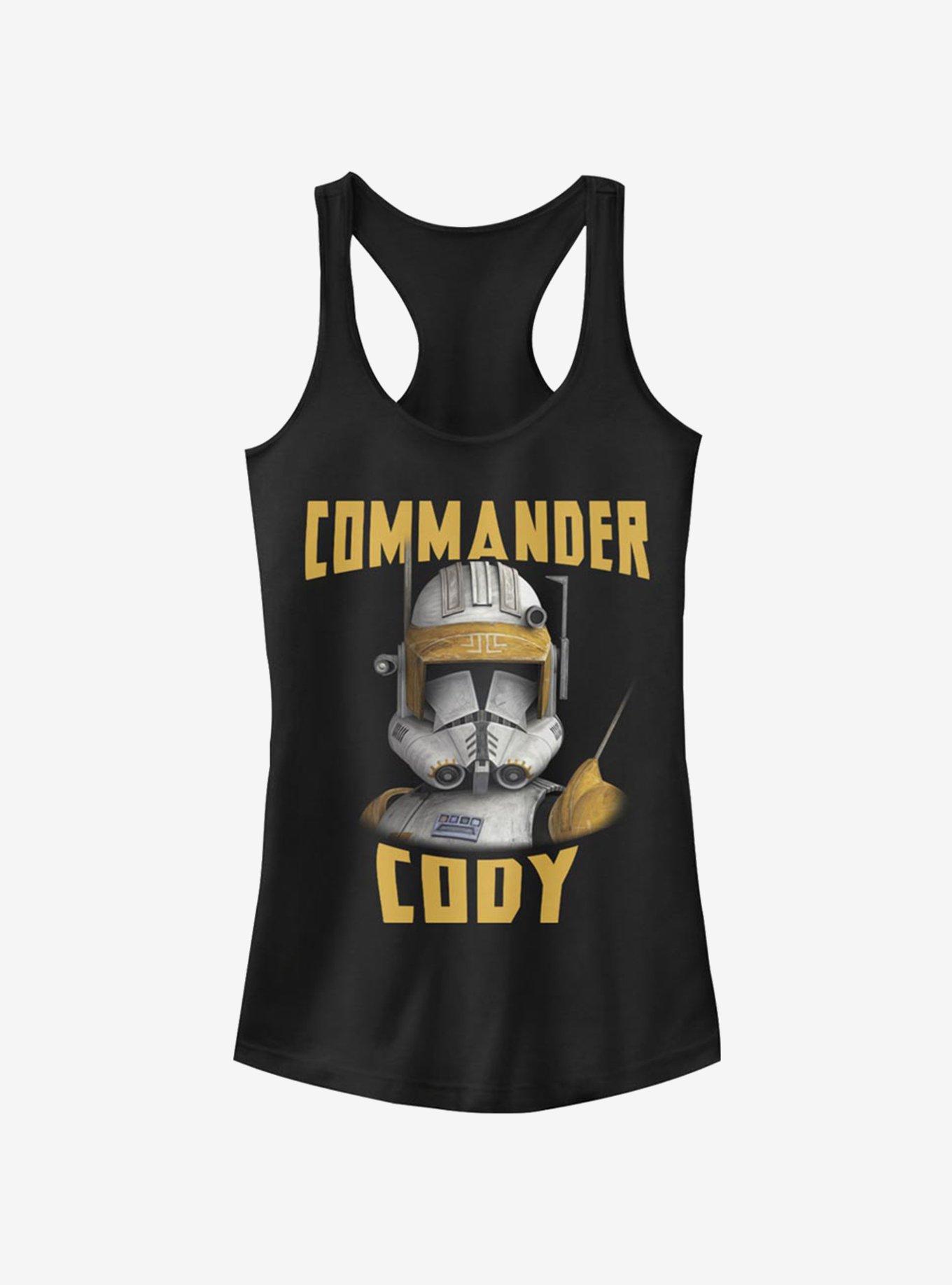 Star Wars The Clone Wars Cody Face Girls Tank, , hi-res
