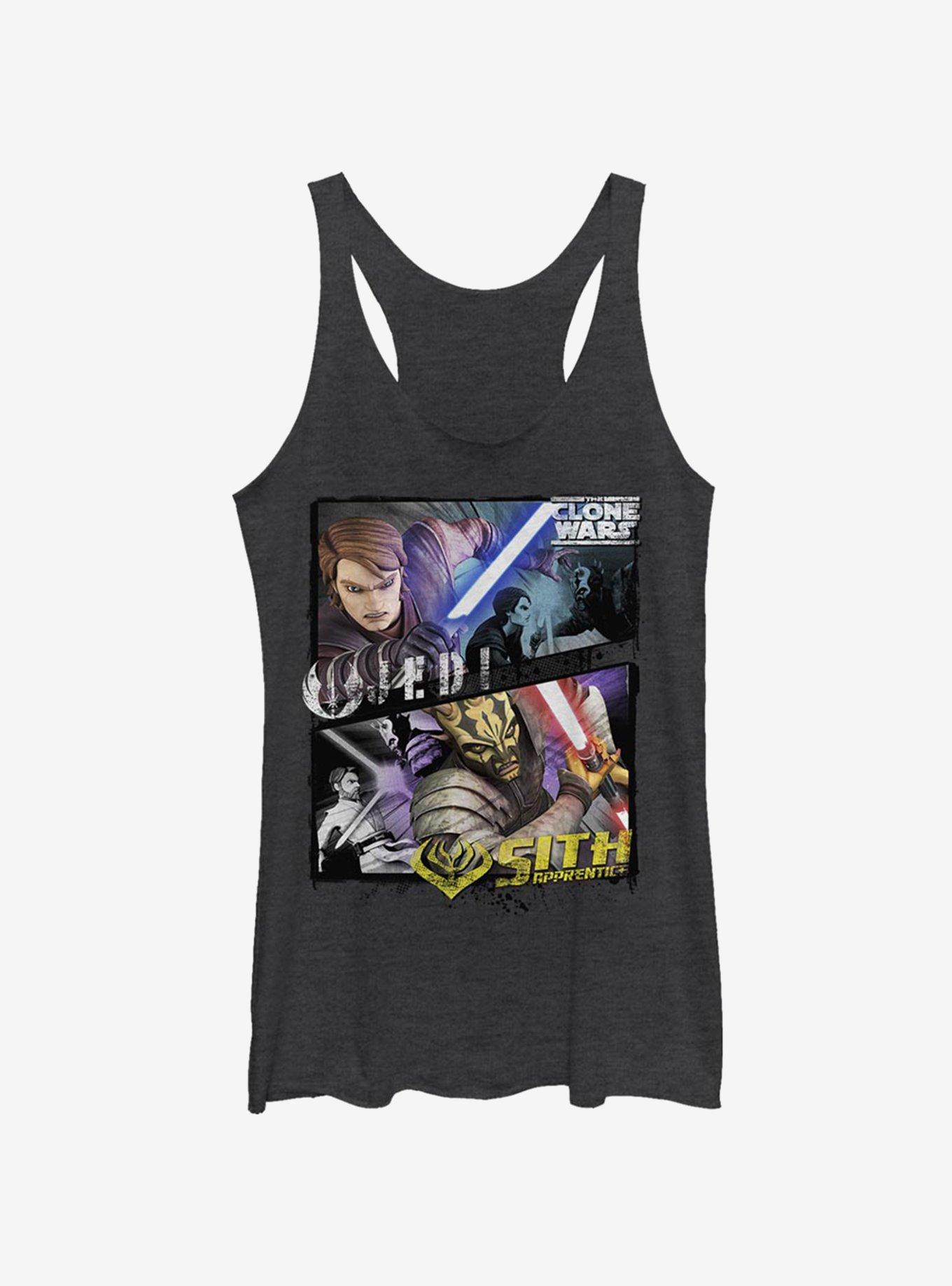 Star Wars The Clone Wars Badside Panel Girls Tank