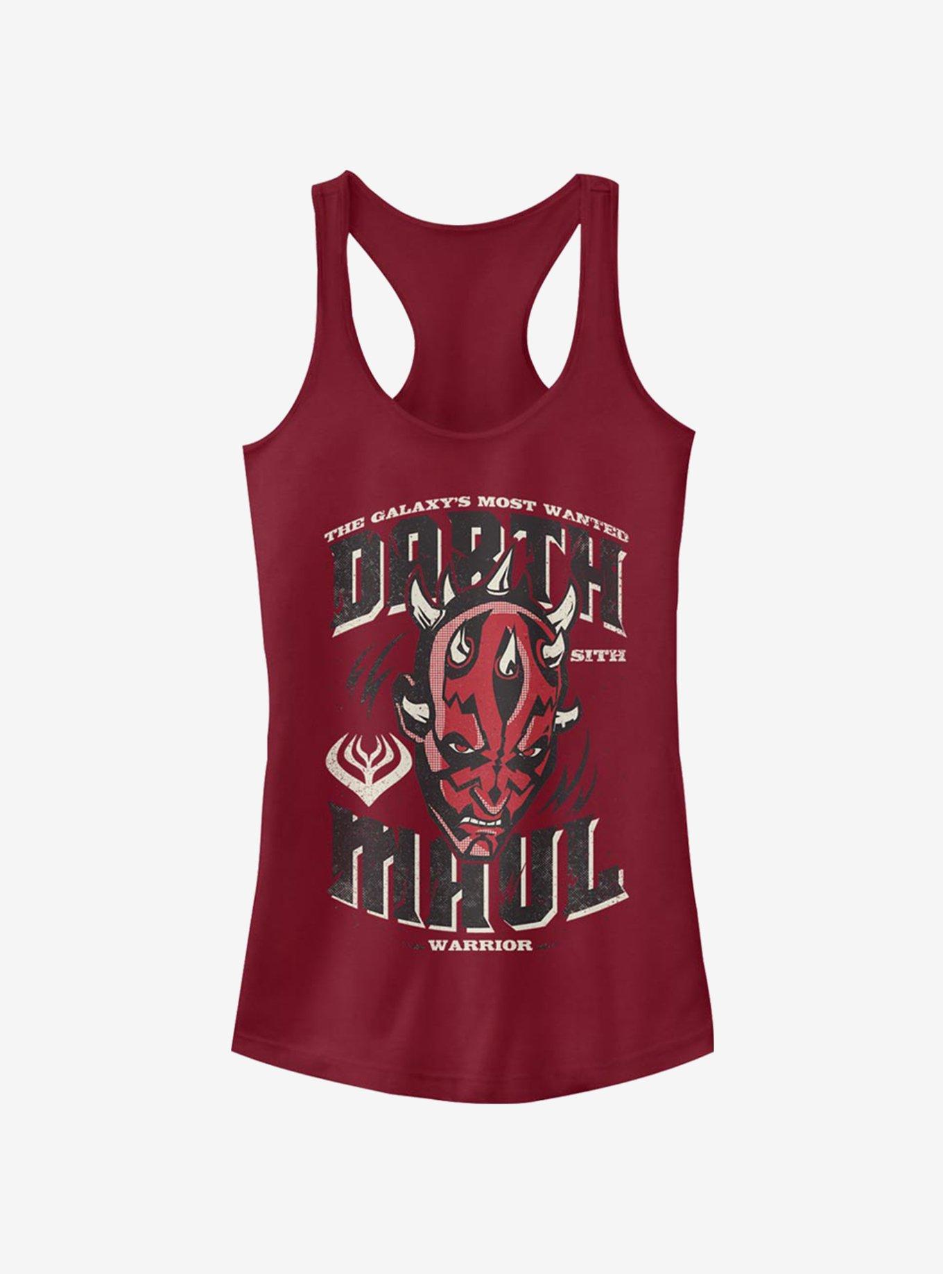 Star Wars The Clone Wars Darth Maul Girls Tank, SCARLET, hi-res