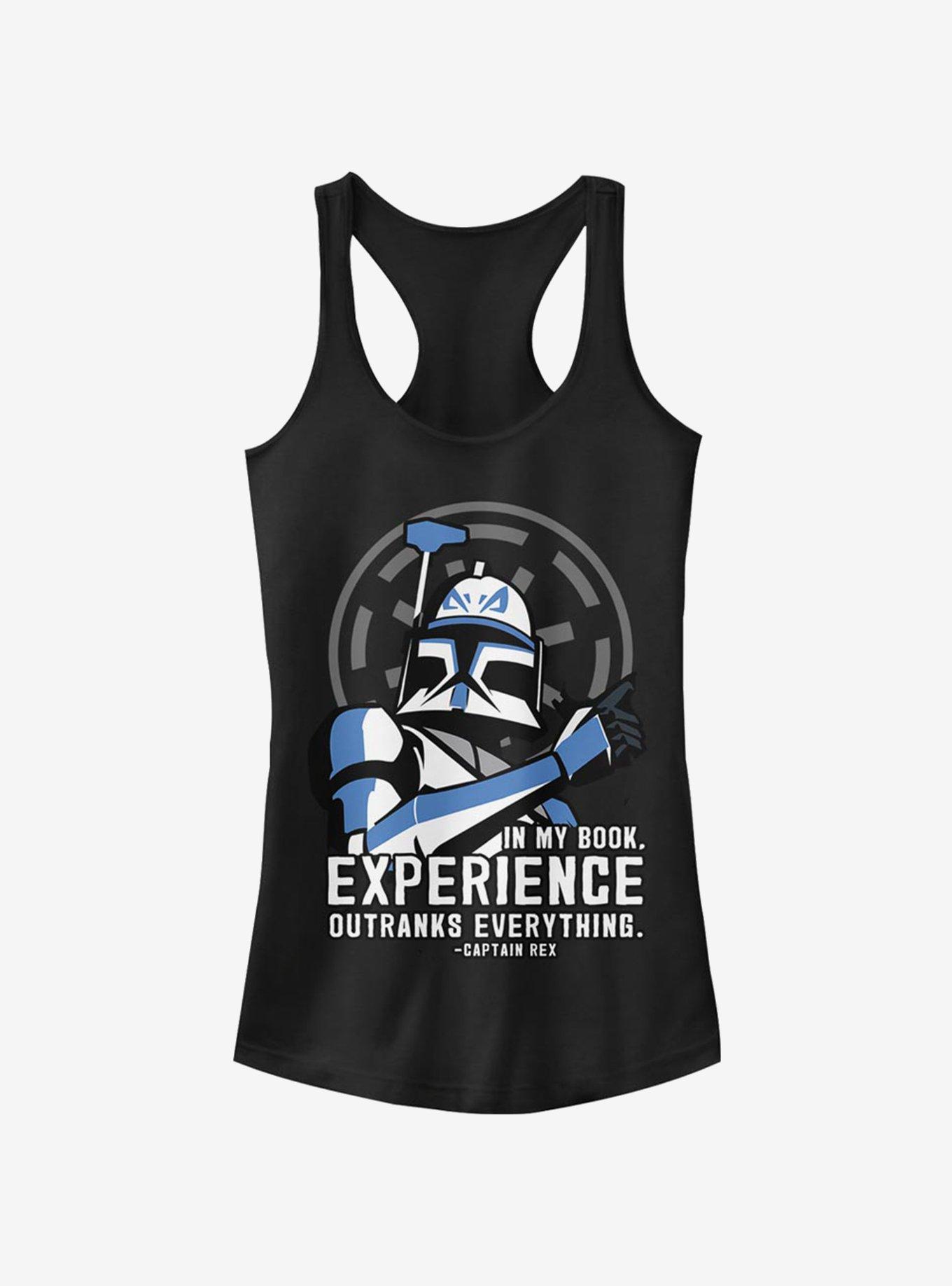 Star Wars The Clone Wars Outranks Everything Girls Tank, , hi-res