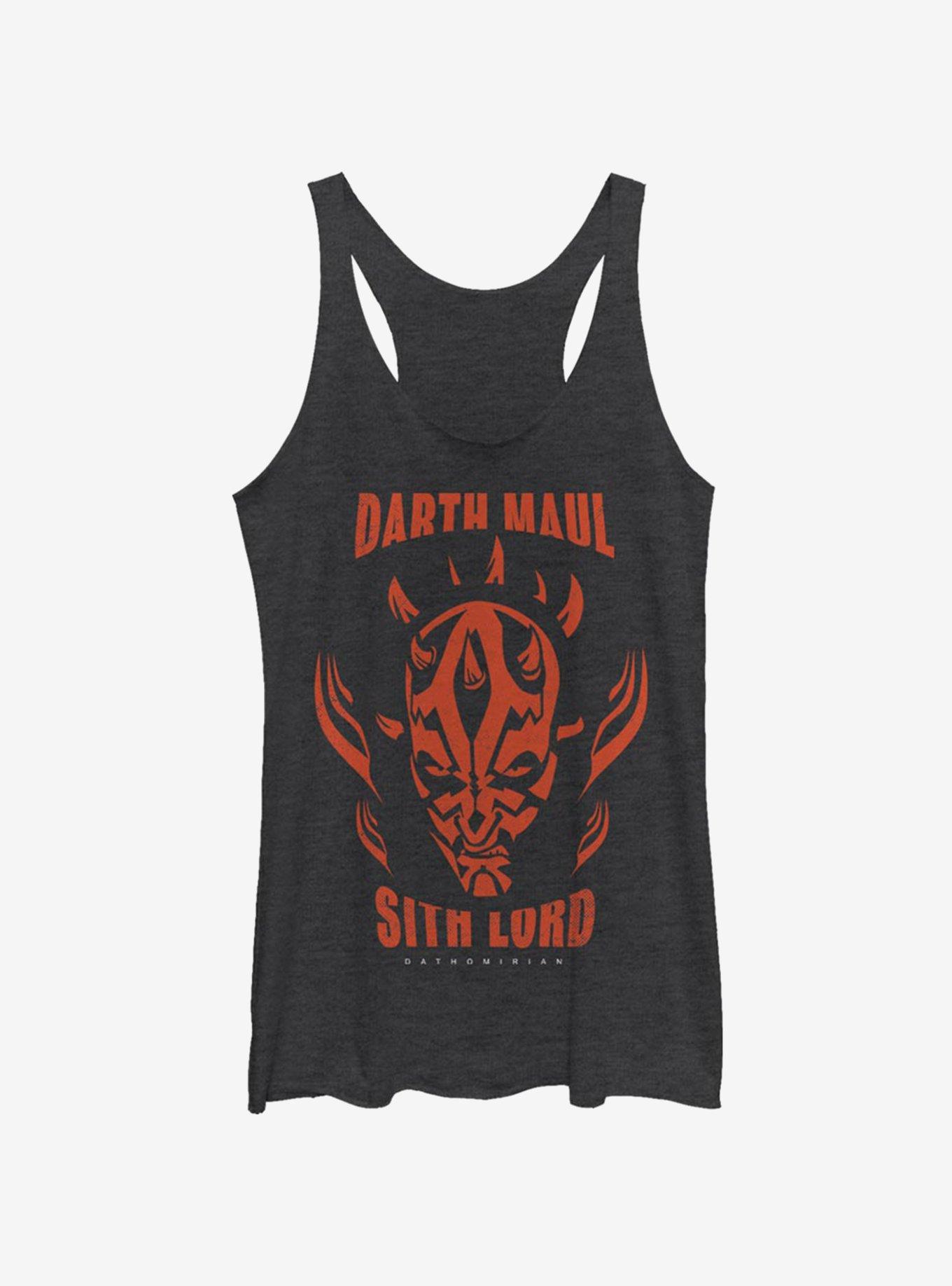 Star Wars The Clone Wars Dathomirian Maul Girls Tank, BLK HTR, hi-res