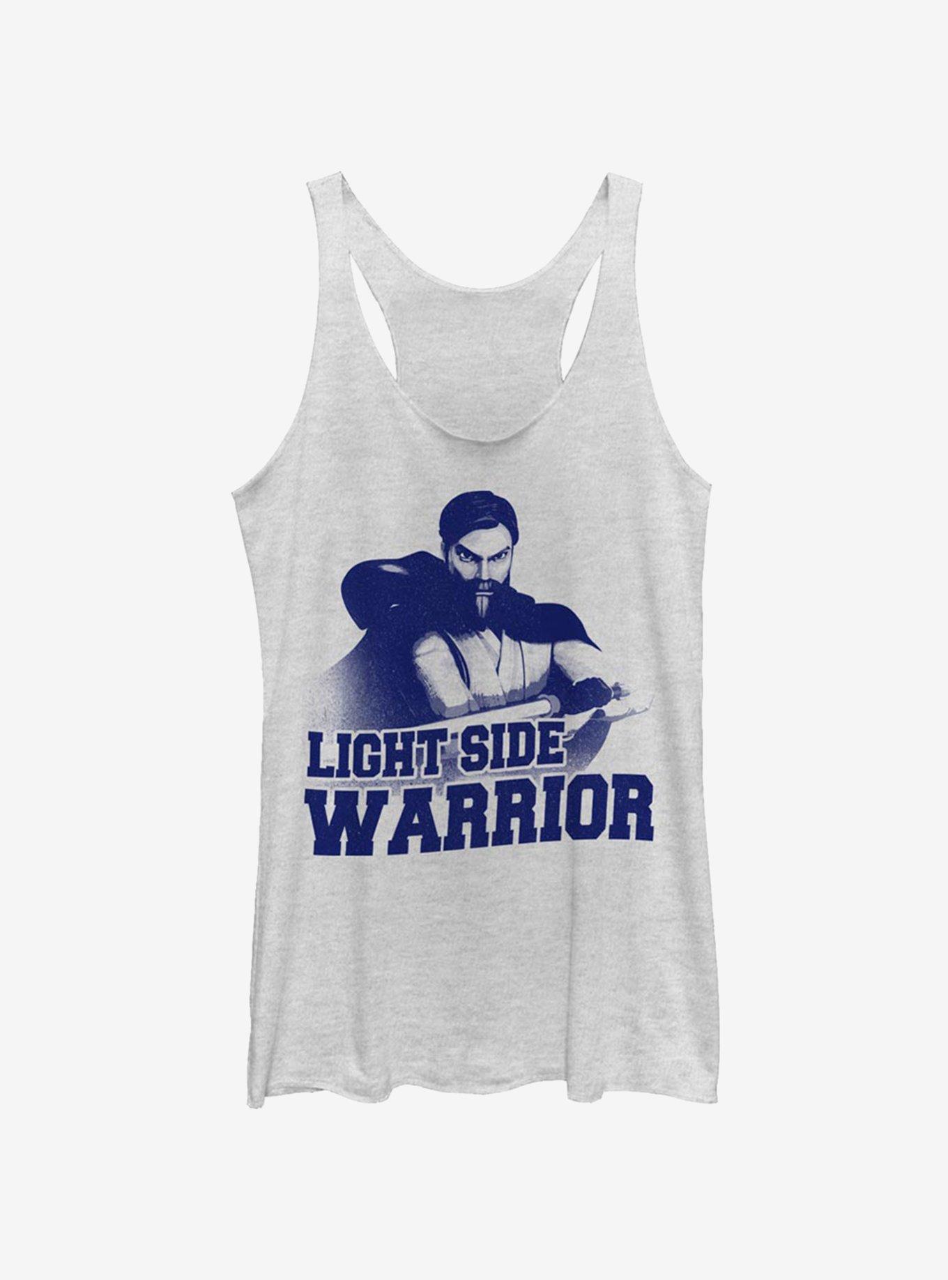 Star Wars The Clone Wars Light Side Warrior Girls Tank, WHITE HTR, hi-res