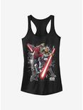 Star Wars The Clone Wars Sith Brothers Girls Tank Top, BLACK, hi-res