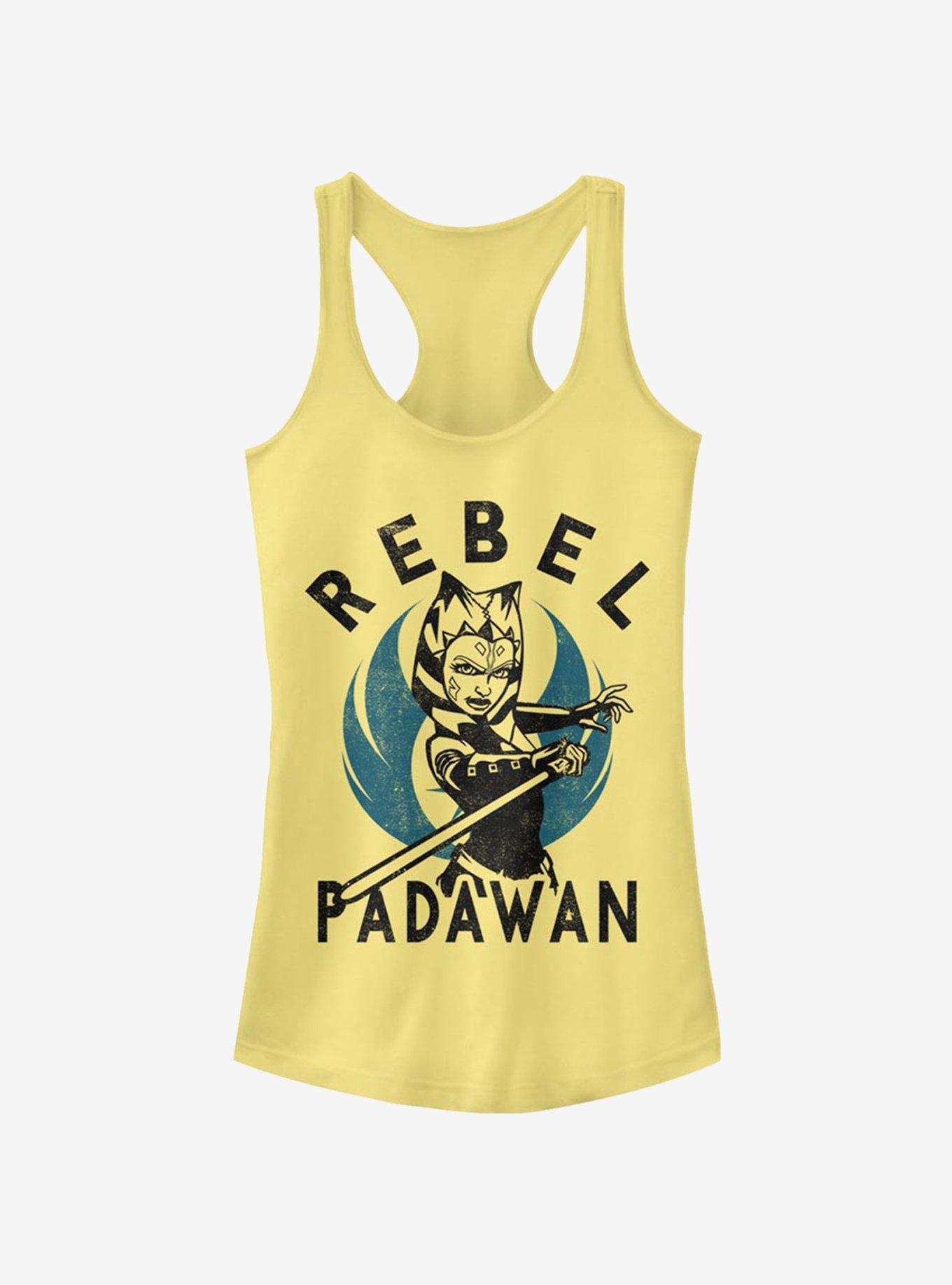 Star Wars The Clone Wars Rebel Padawan Girls Tank, BANANA, hi-res