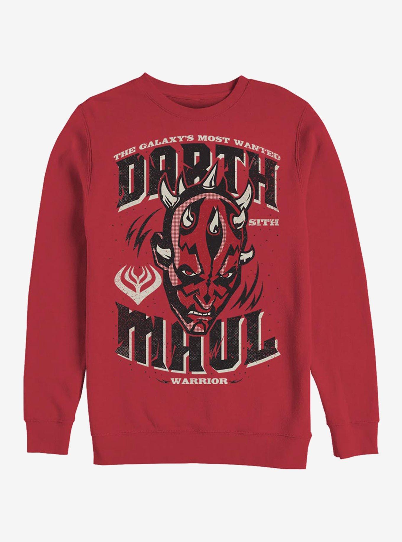 Star Wars The Clone Wars Darth Maul Crew Sweatshirt, , hi-res