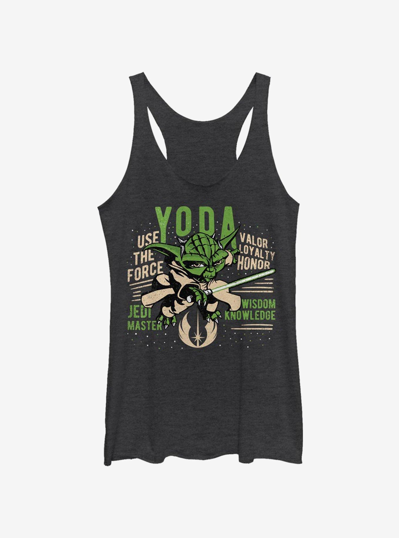 Star Wars The Clone Wars Yoda Girls Tank