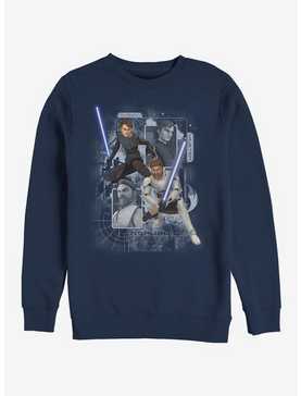 Star Wars The Clone Wars Schematic Shot Sweatshirt, , hi-res