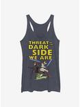 Star Wars The Clone Wars Threat We Are Girls Tank Top, NAVY HTR, hi-res