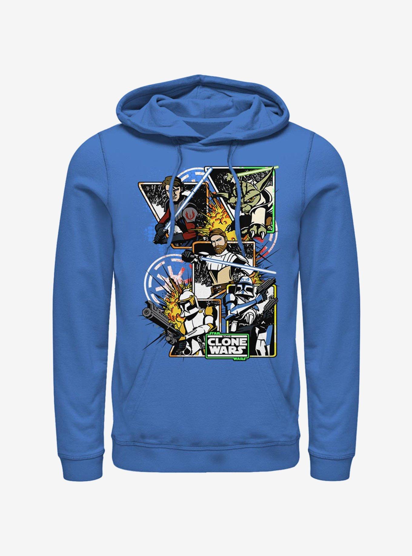 Star Wars The Clone Wars Hoodie Flush Hoodie