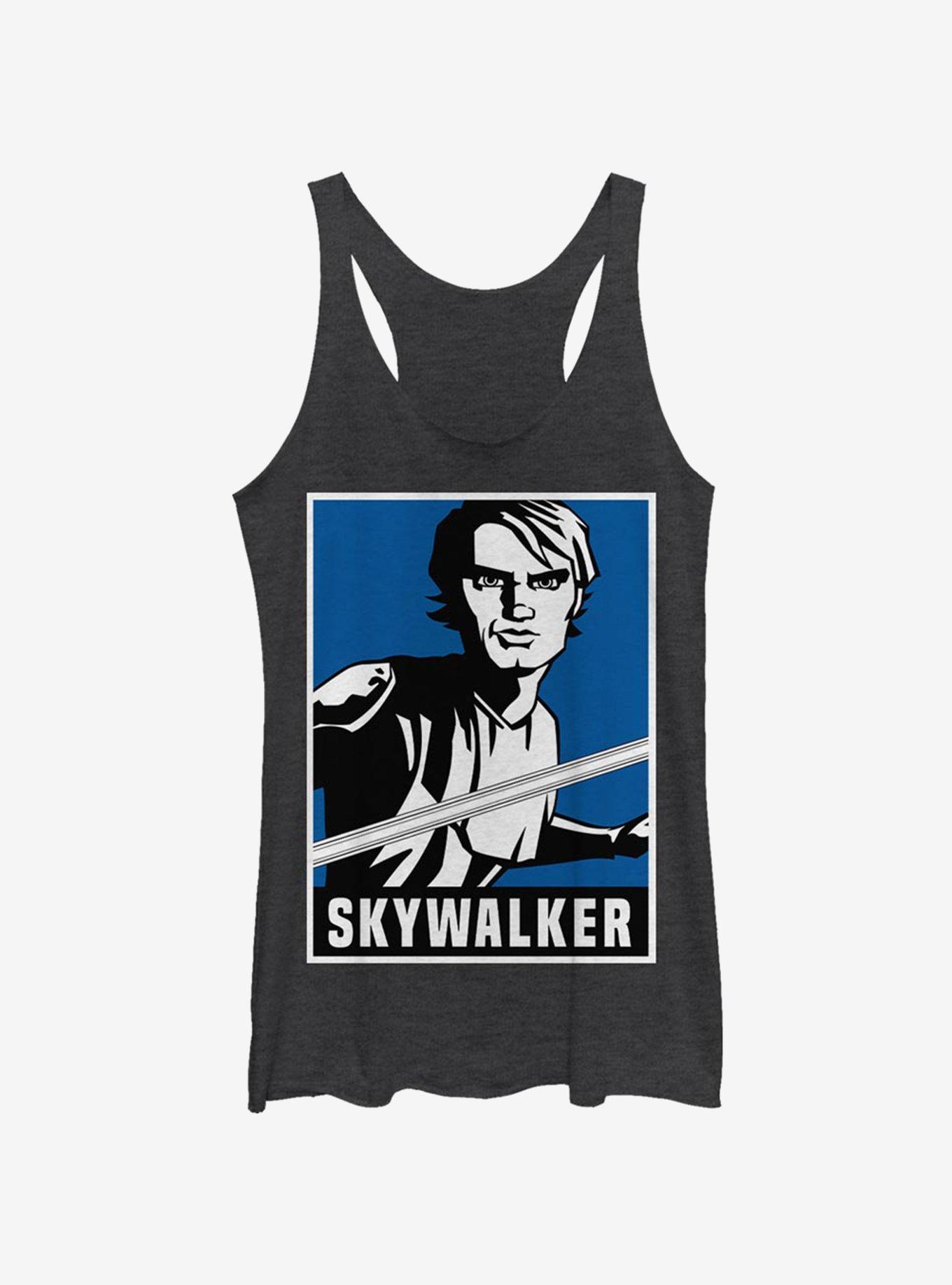 Star Wars The Clone Wars Skywalker Poster Girls Tank