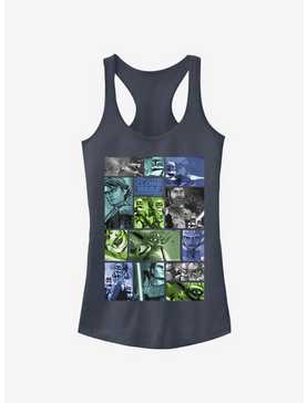 Star Wars The Clone Wars Story Squares Girls Tank Top, , hi-res