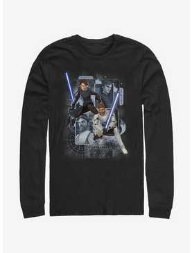 Star Wars The Clone Wars Schematic Shot Long-Sleeve T-Shirt, , hi-res
