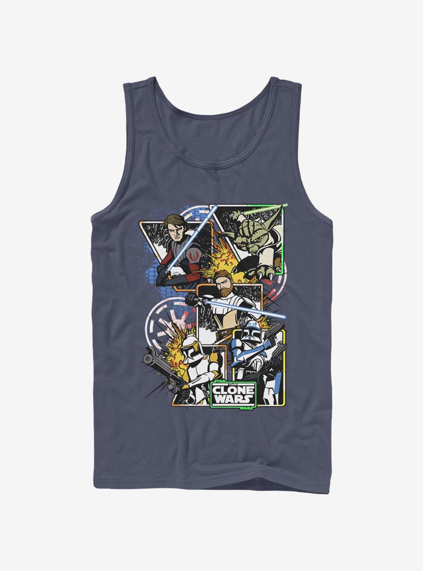 Star Wars The Clone Wars Royal Flush Tank Top, , hi-res