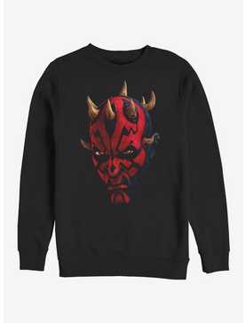 Star Wars The Clone Wars Maul Face Sweatshirt, , hi-res