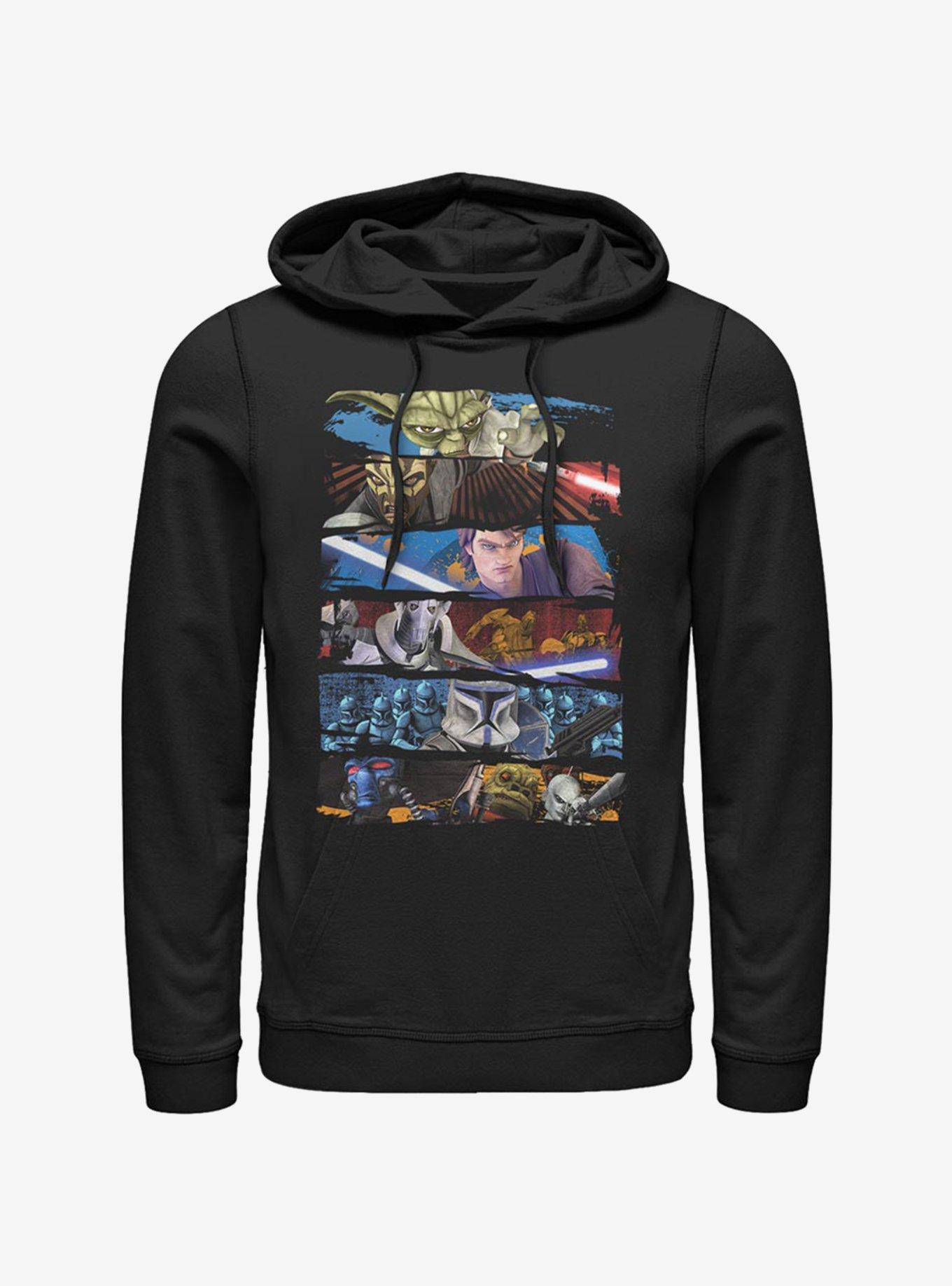 Star Wars The Clone Wars Face Off Hoodie, , hi-res