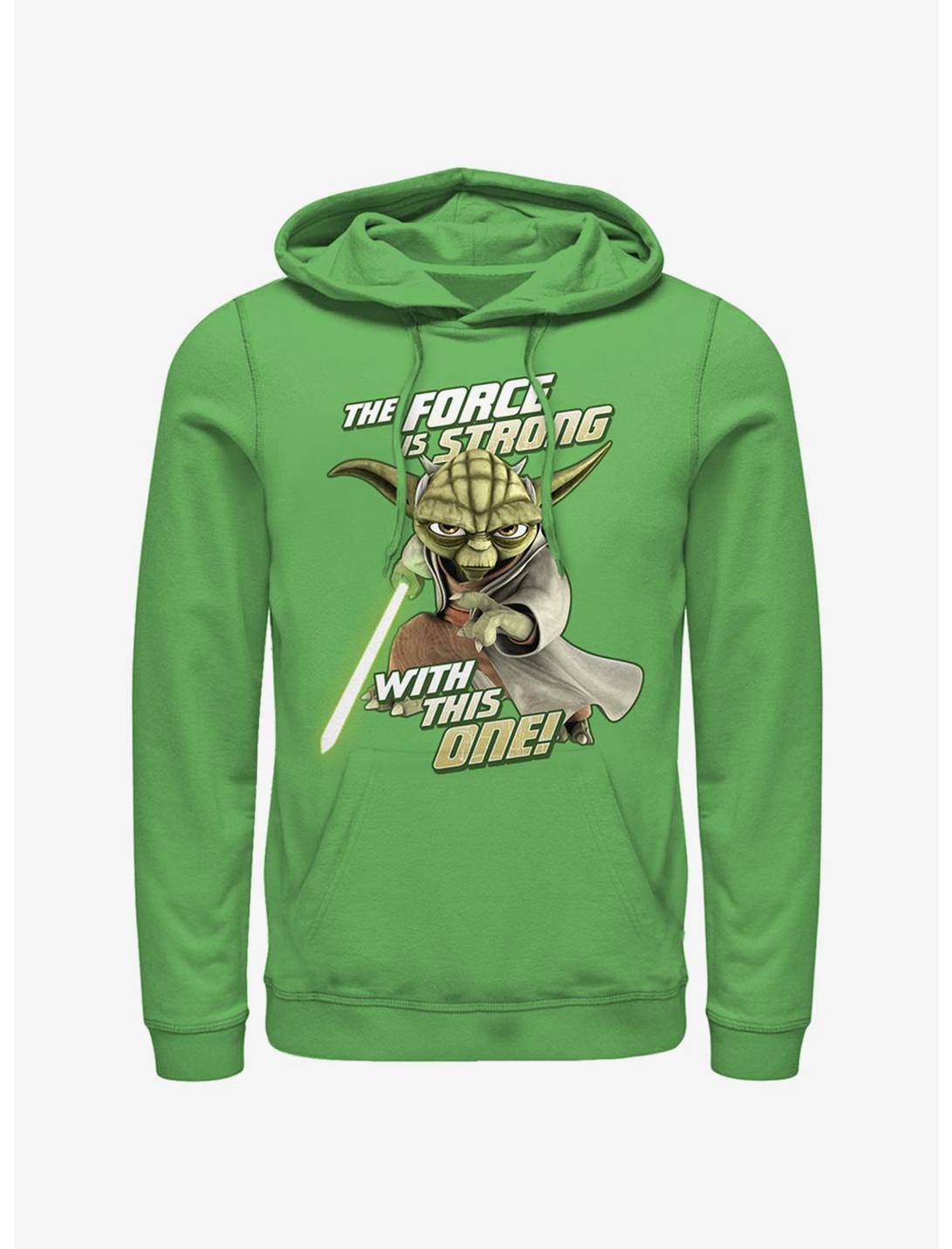 Star Wars The Clone Wars Jedi Strong Hoodie, KELLY, hi-res