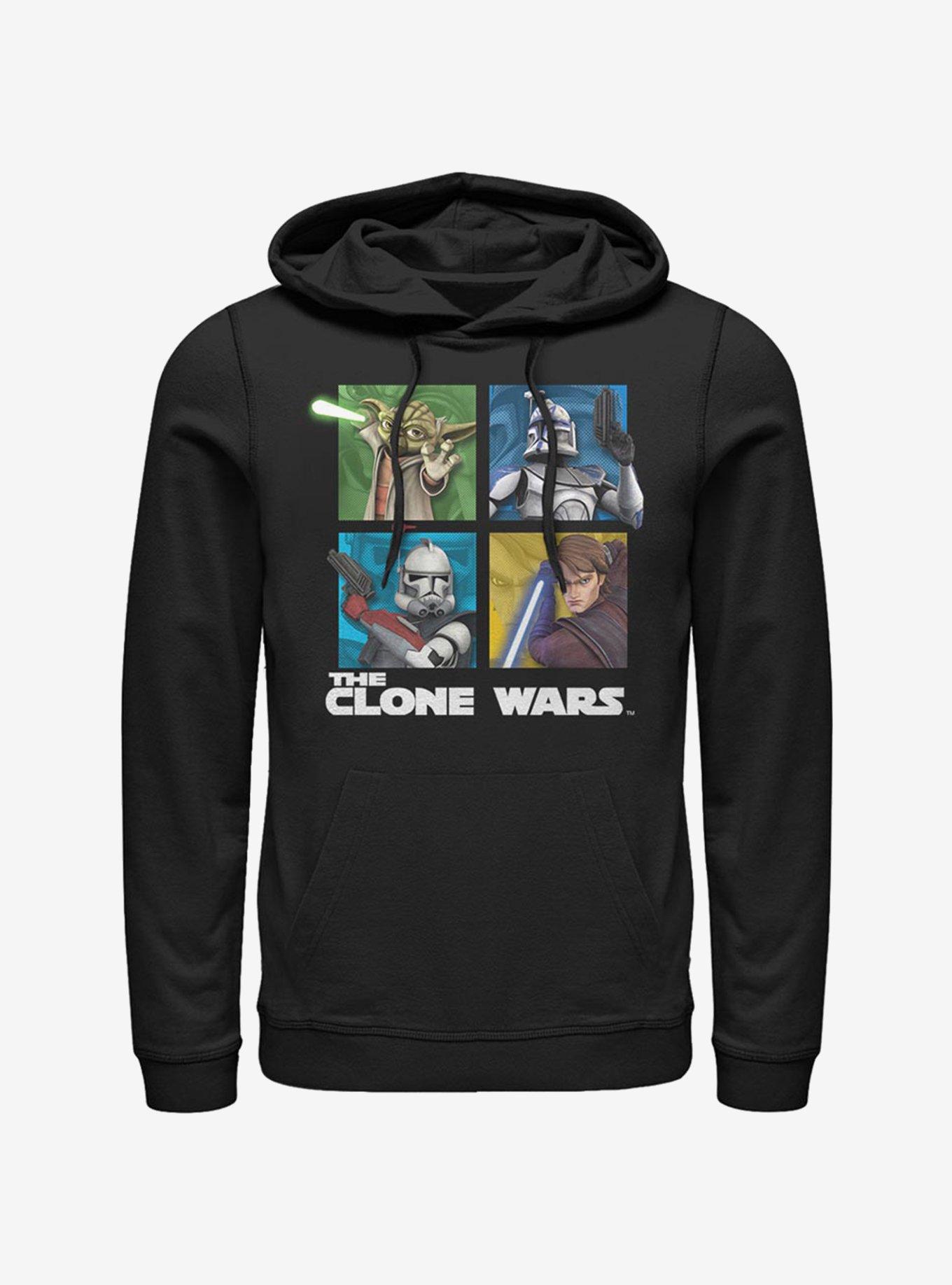 Star Wars The Clone Wars Panel Four Hoodie, , hi-res