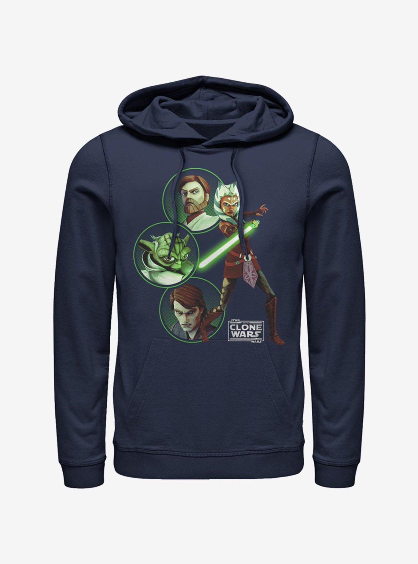 Star Wars The Clone Wars Light Side Group Hoodie, , hi-res