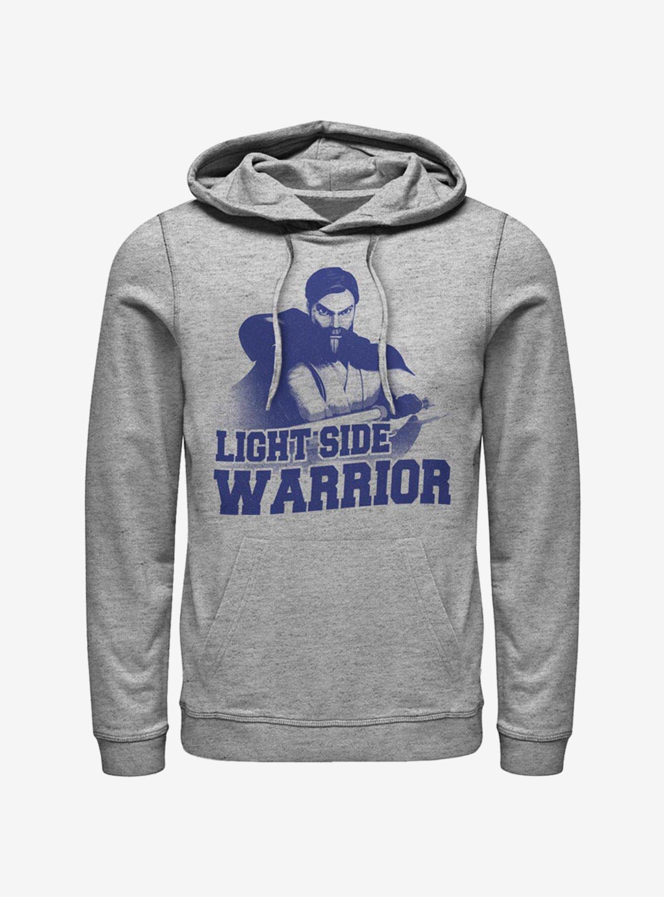 Star Wars The Clone Wars Light Side Warrior Hoodie, ATH HTR, hi-res