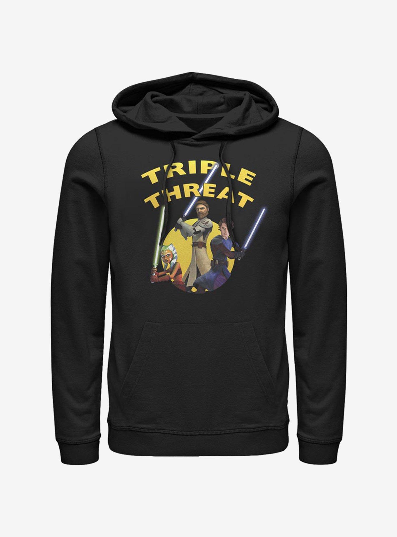 Star Wars The Clone Wars Triple Threat Hoodie, , hi-res