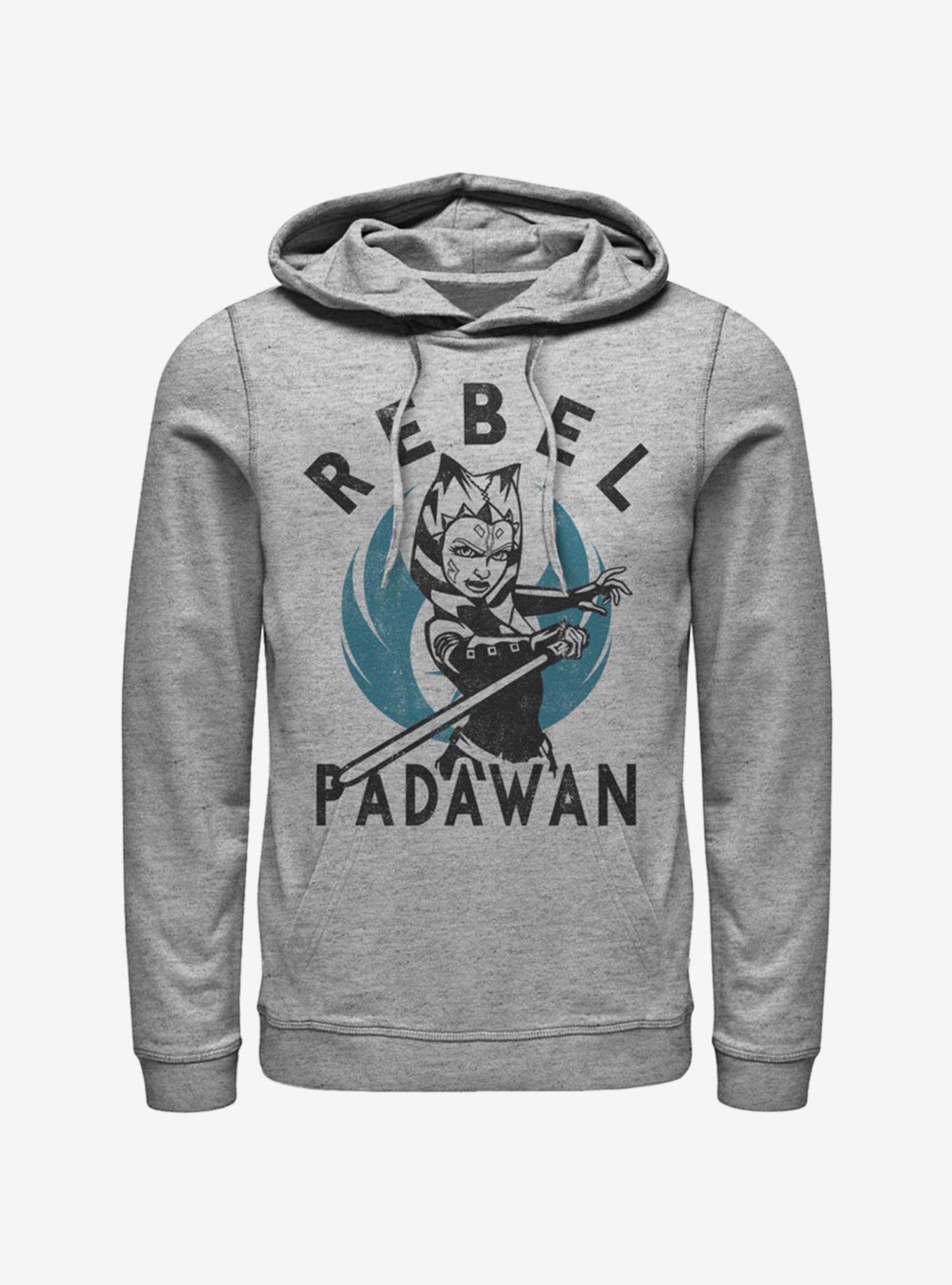 Star Wars The Clone Wars Rebel Padawan Hoodie, ATH HTR, hi-res