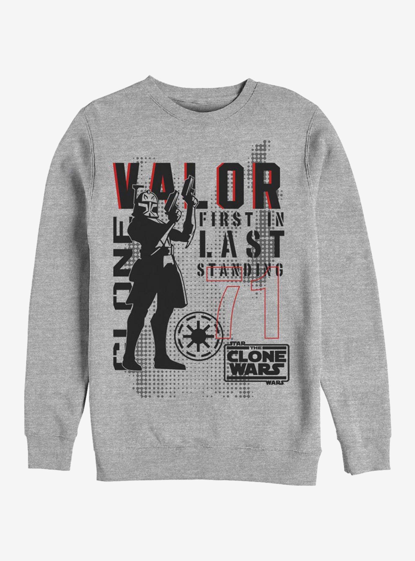 Star Wars The Clone Valor Troop Crew Sweatshirt