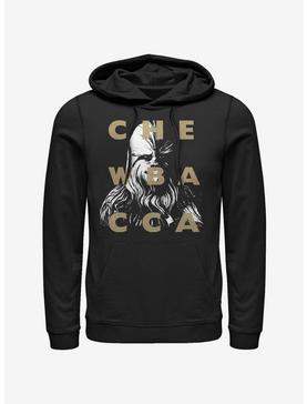 Star Wars The Clone Wars Chewy Text Hoodie, , hi-res