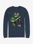 Star Wars The Clone Wars Light Side Group Long-Sleeve T-Shirt, NAVY, hi-res