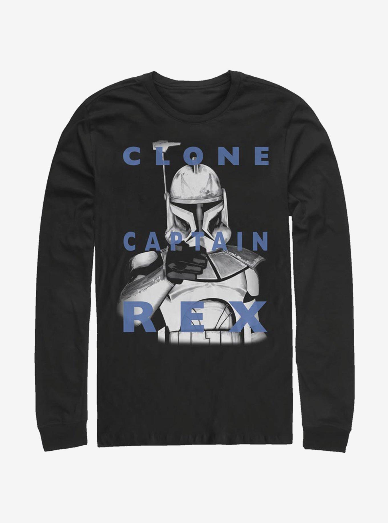 Star Wars The Clone Rex Text Long-Sleeve T-Shirt