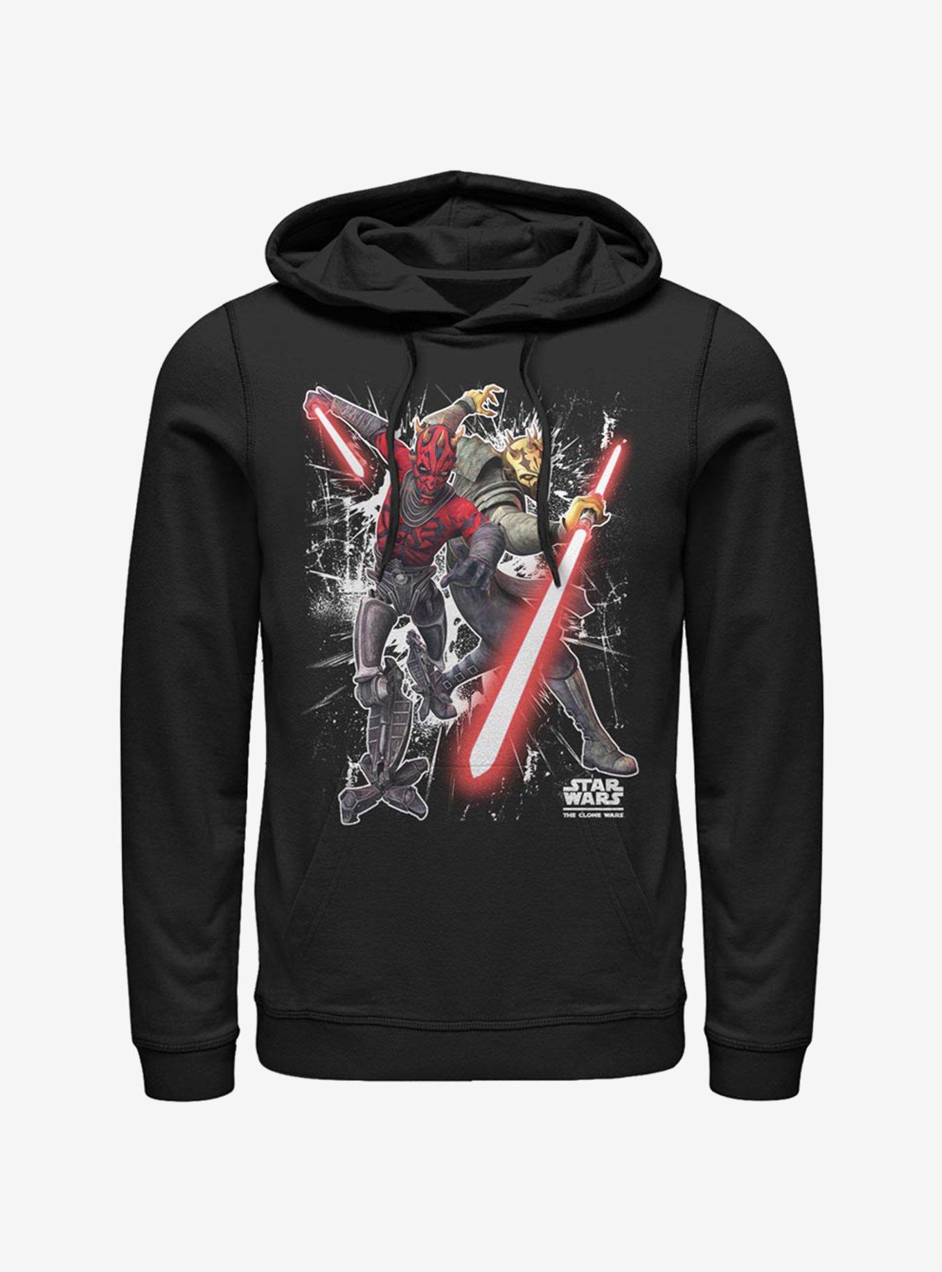 Star Wars The Clone Wars Sith Brothers Hoodie, BLACK, hi-res