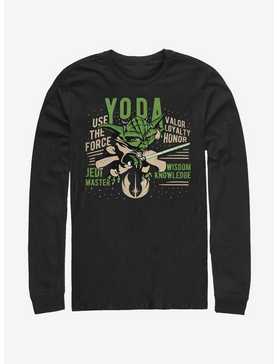 Star Wars The Clone Wars Yoda Long-Sleeve T-Shirt, , hi-res