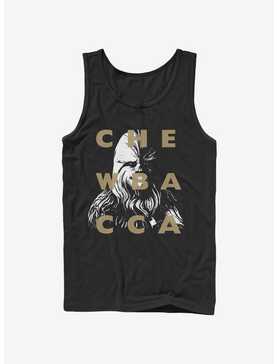 Star Wars The Clone Wars Chewy Text Tank, , hi-res